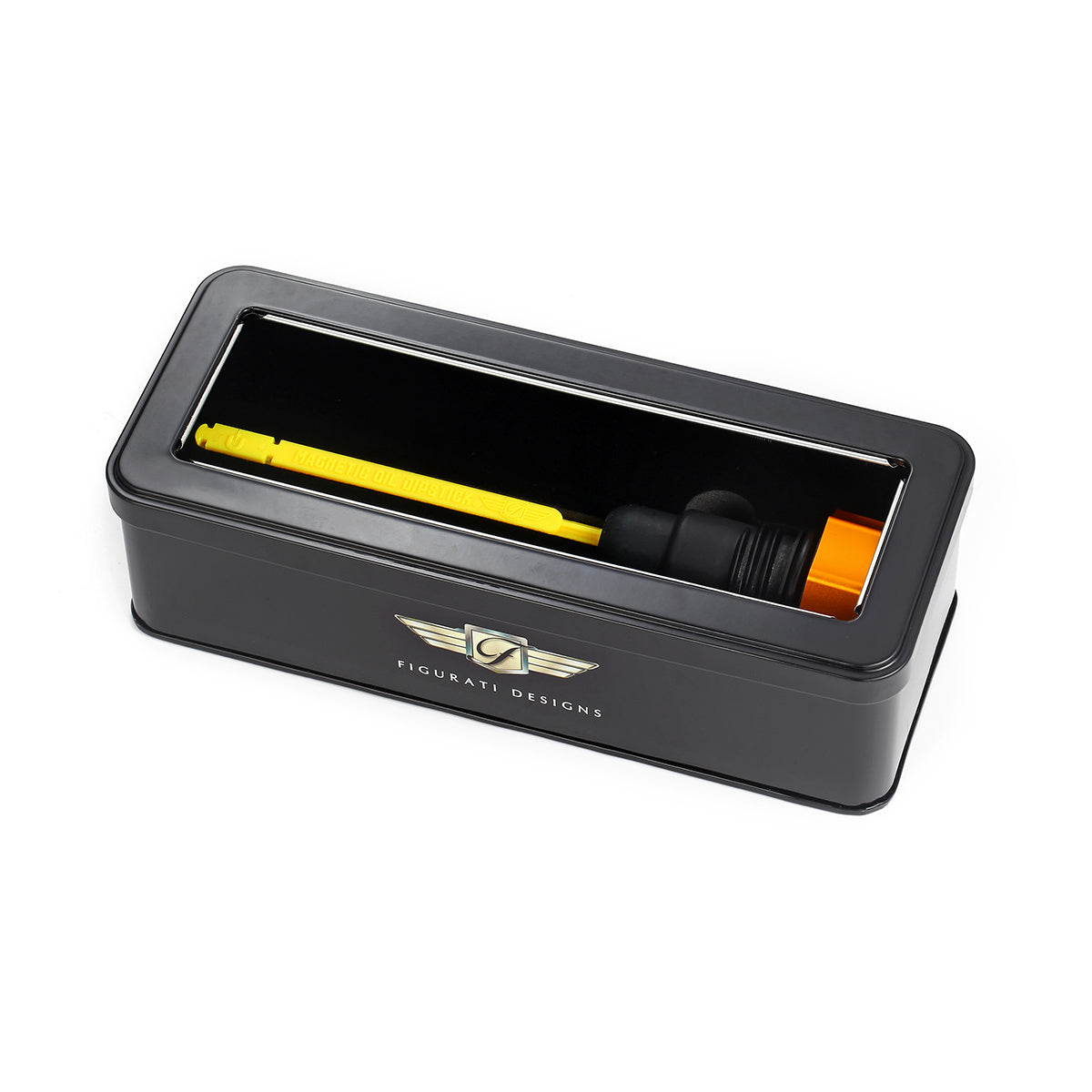 Alu Motor Oliepind til Harley-Davidson Twin Cam (2007-2016) - Buet Guld