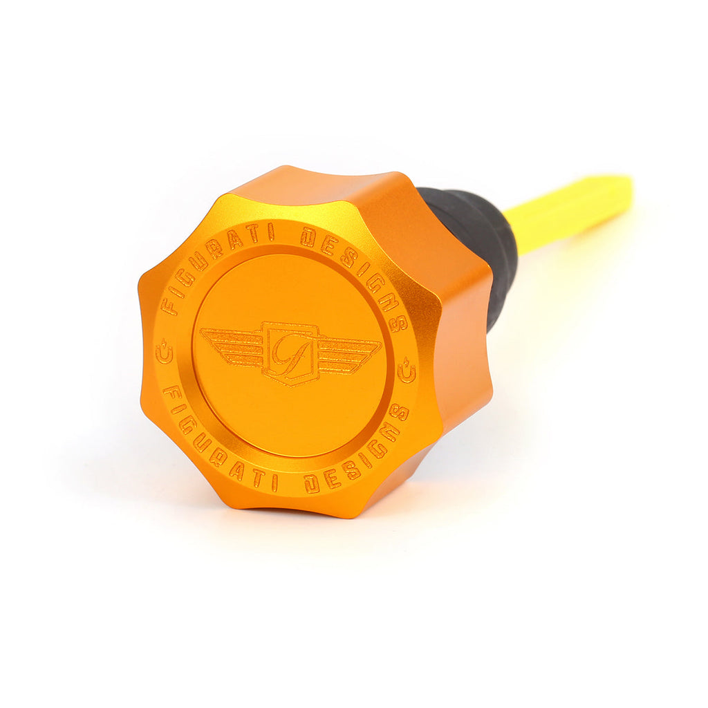 Alu Motor Oliepind til Harley-Davidson Twin Cam (2007-2016) - Buet Guld