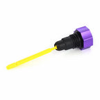 Figurati Magnetic Performance Dipstick in 8-sided Blue - Harley Twin Cam