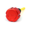 Alu Motor Oliepind for Harley-Davidson Twin Cam (2007-2016) - Rillet Brændt Orange