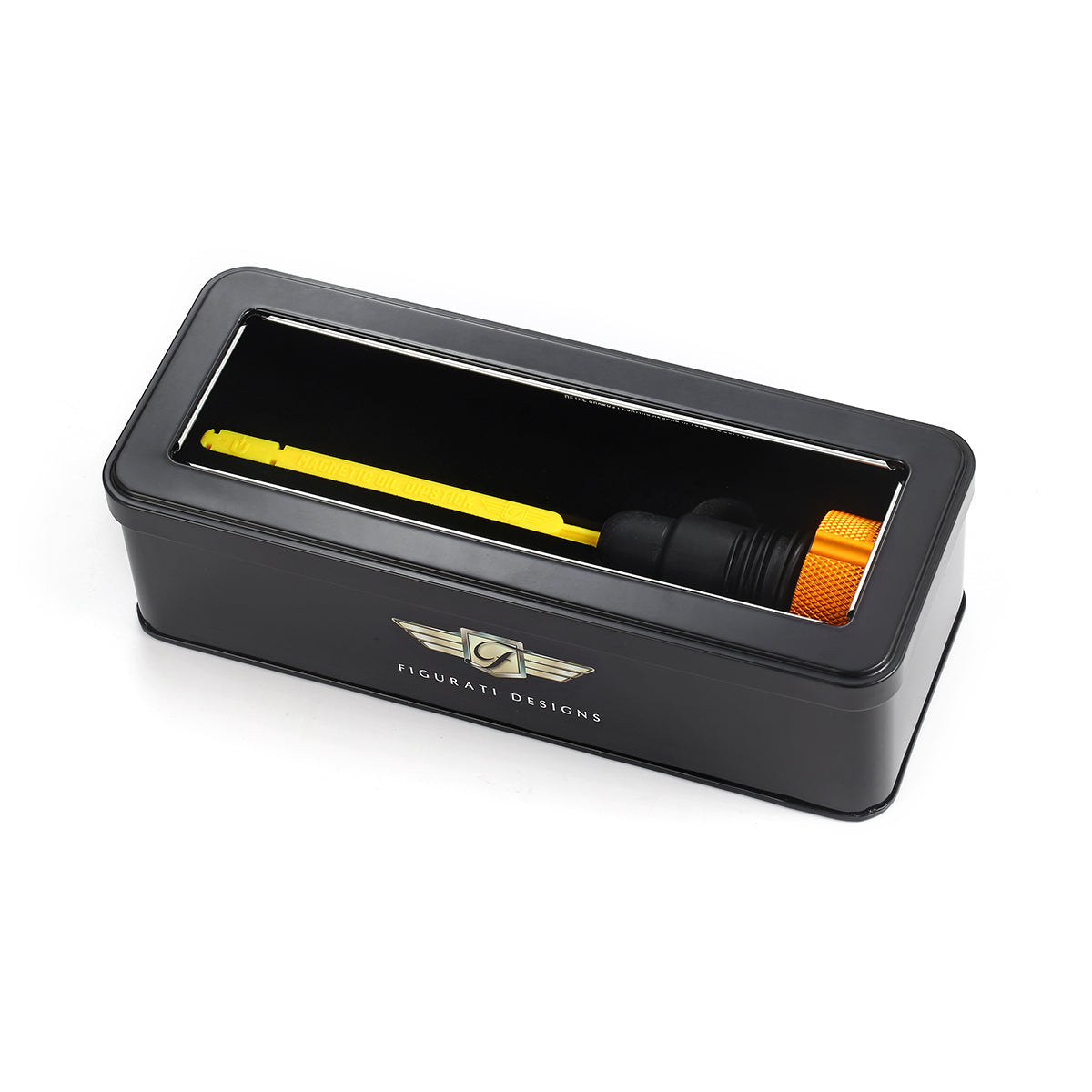 Alu Motor Oliepind til Harley-Davidson Twin Cam (2007-2016) - Rillet Guld