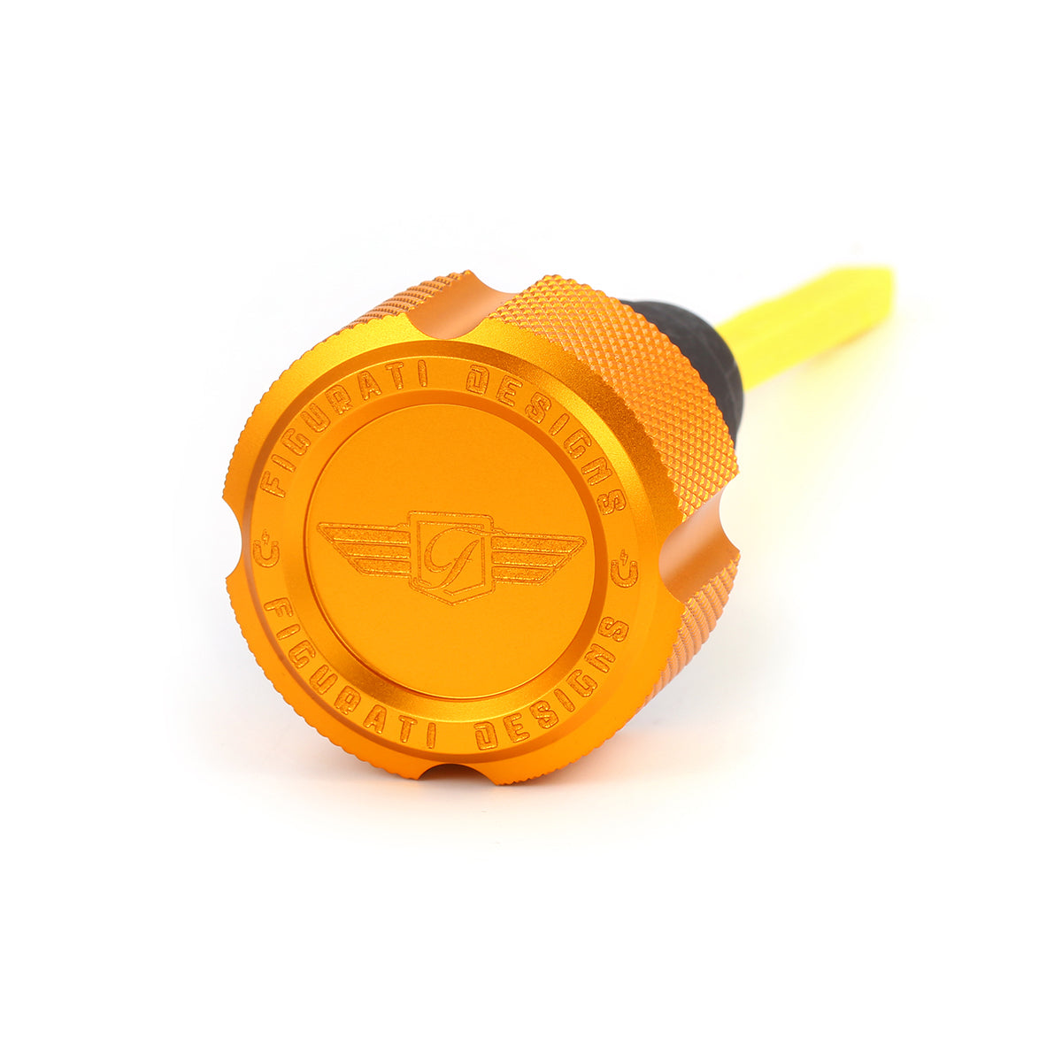 Alu Motor Oliepind til Harley-Davidson Twin Cam (2007-2016) - Rillet Guld