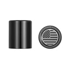 Harley-Davidson Rustfrit Stål Sorte American Flag Docking Covers