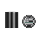 Harley-Davidson Rustfrit Stål Sorte Grønne Linje Amerikanske Flag Docking Covers