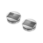 Harley-Davidson Rustfrit Stål Contrast Cut Custom Amerikansk Flag Svingarmsdæksel