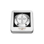 Harley-Davidson Rustfrit Stål Cross Twin Cam Timing Cover