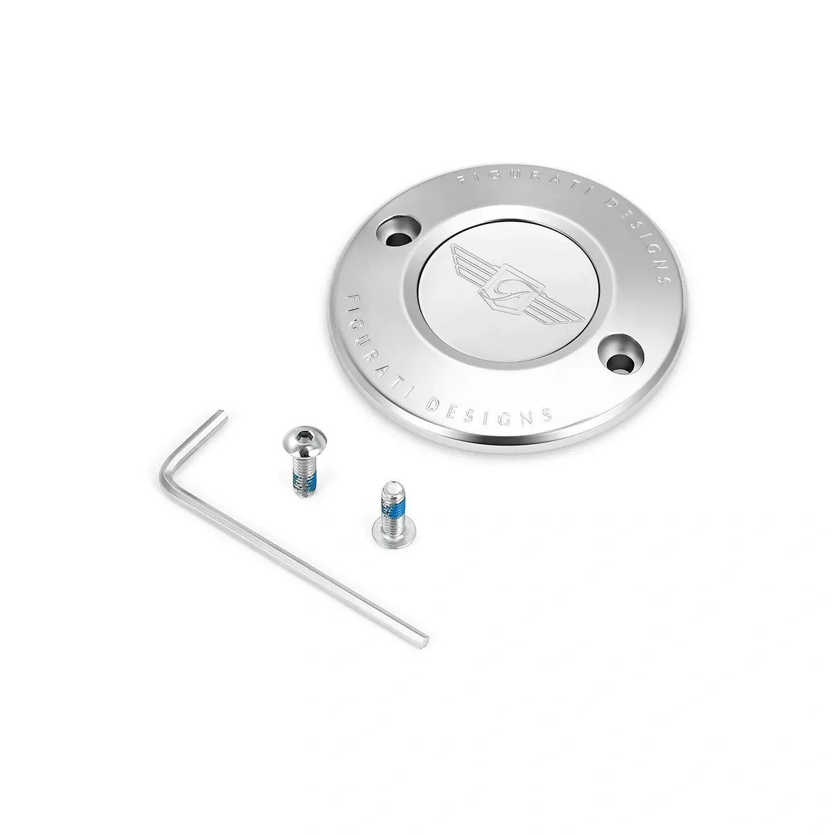 Harley-Davidson Rustfrit Stål Figurati Designs Logo M8 Timing Cover