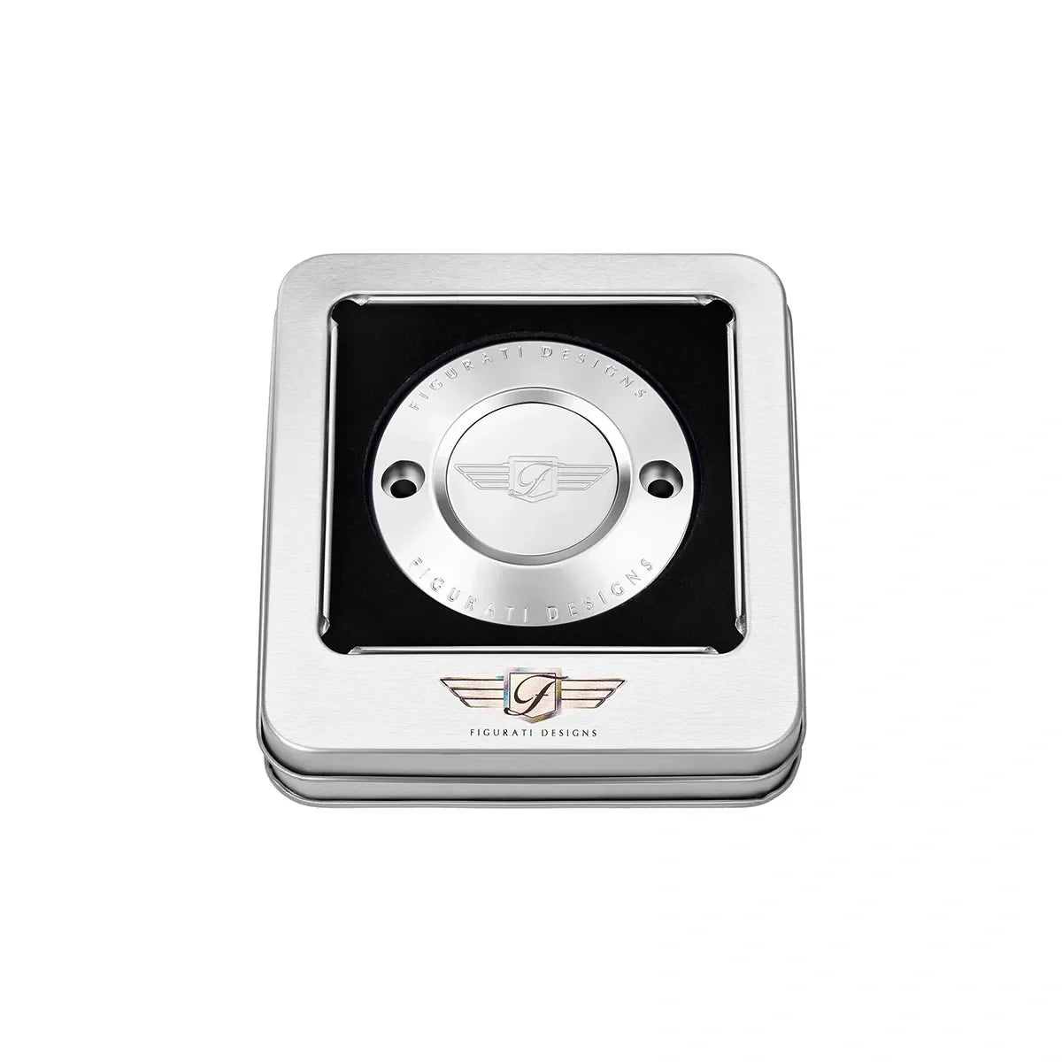 Harley-Davidson Rustfrit Stål Figurati Designs Logo M8 Timing Cover