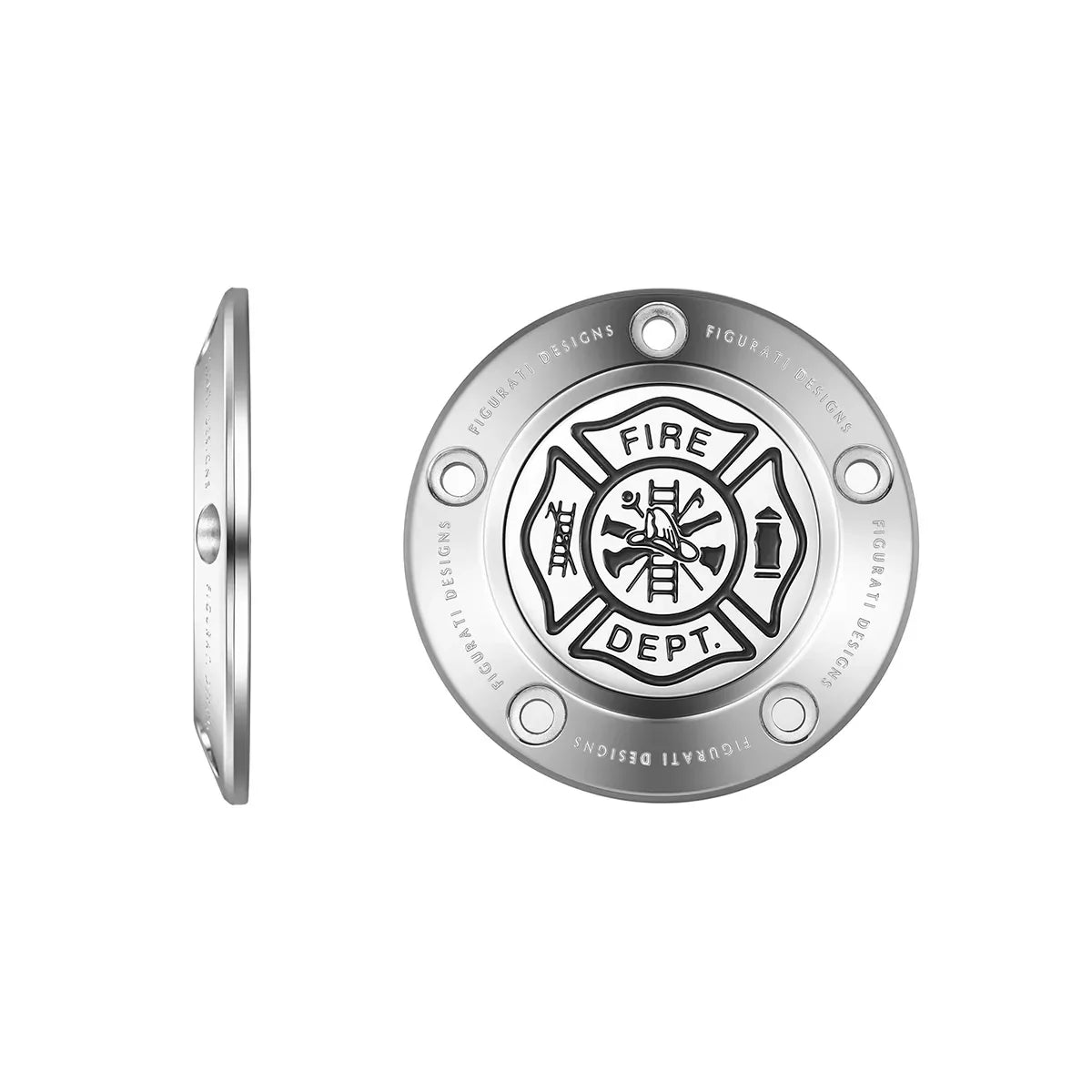 Harley-Davidson Rustfrit Stål Malteser Kors - Omvendt Twin Cam Timing Cover