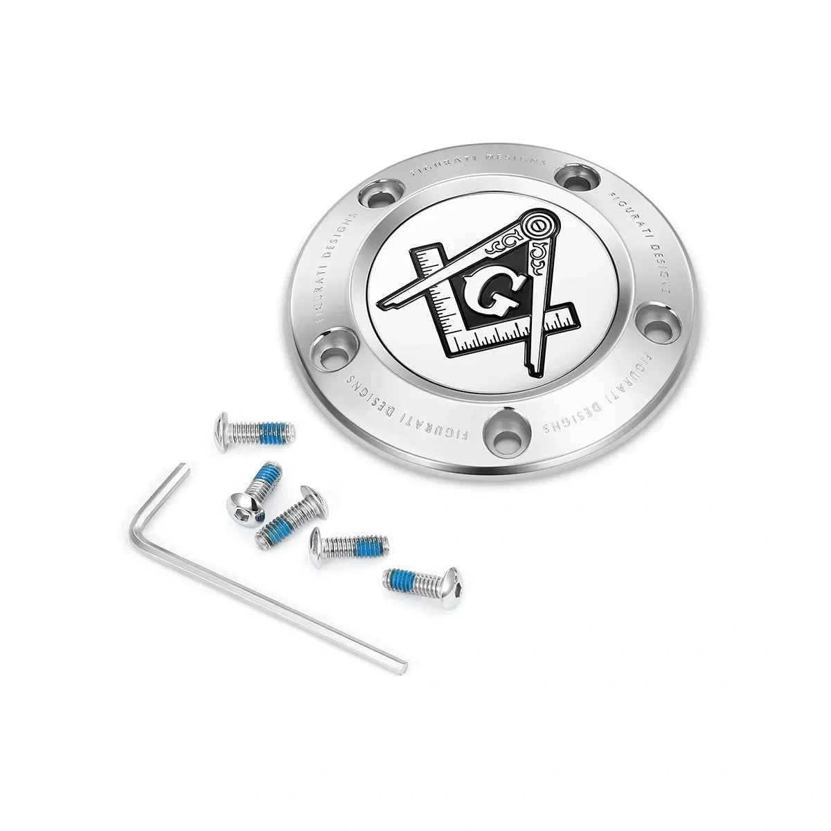 Harley-Davidson Rustfrit Stål Tempel Loge Twin Cam Timing Cover