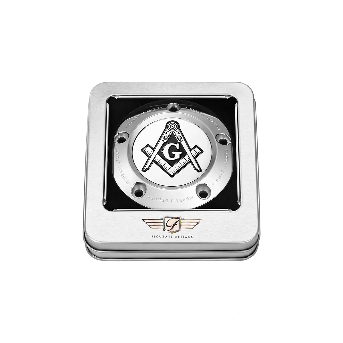 Harley-Davidson Rustfrit Stål Tempel Loge Twin Cam Timing Cover