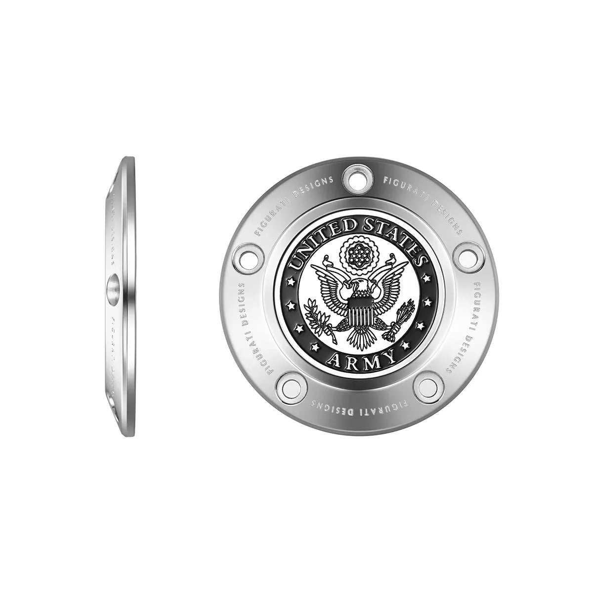 Harley-Davidson Rustfrit Stål Officielt Licenseret US Army Twin Cam Timing Cover