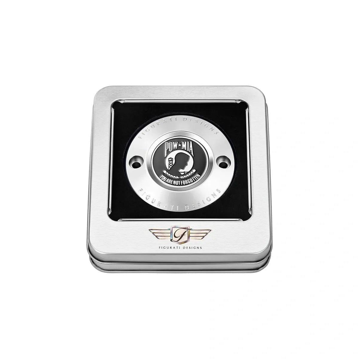 Harley-Davidson Rustfrit Stål POW MIA M8 Timing Cover