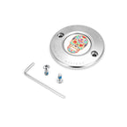 Harley-Davidson Rustfrit Stål Sugar Skull M8 Timing Cover