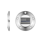 Harley-Davidson Rustfri Stål Tynd Blå Linje Amerikansk Flag - Omvendt Twin Cam Timing Cover