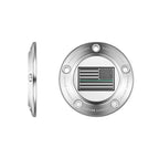 Harley-Davidson Rustfrit Stål Tynd Grøn Linje Amerikansk Flag - Omvendt Twin Cam Timing Cover