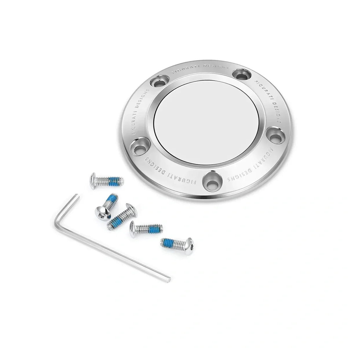 Harley-Davidson Twin Cam Timing Cover i Rustfrit Stål