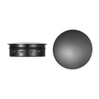 Harley-Davidson Svingarmsdæksel i Sort Rustfrit Stål