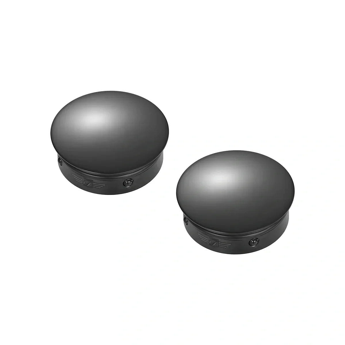 Harley-Davidson Svingarmsdæksel i Sort Rustfrit Stål