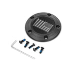 Harley-Davidson Rustfrit Stål i Sort Amerikansk Flag - Omvendt Twin Cam Timing Cover