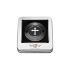 Harley-Davidson Rustfrit Stål i Sort Kryds M8 Timing Cover