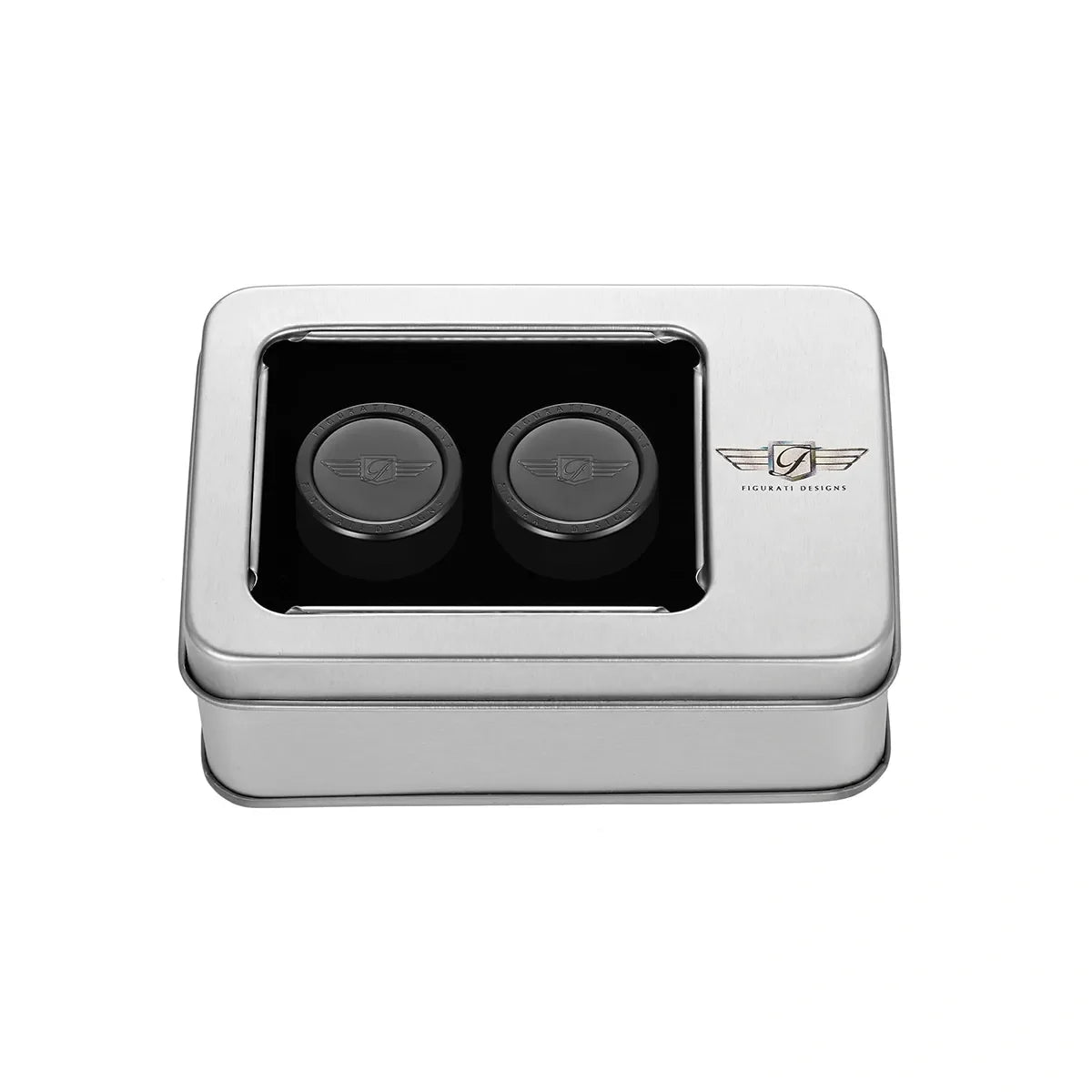 Harley-Davidson Rustfrit Stål i Sort Figurativt Design Logo Docking Hardware