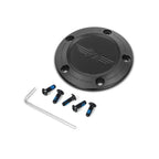 Harley-Davidson Rustfrit Stål i Sort Figurativt Design Logo Twin Cam Timing Cover