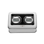 Aksel Covers til forhjul - i Sort Rustfri Stål med Black/Green American Flag - Harley-Davidson Dyna, Softail & Touring