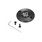 Harley-Davidson Rustfrit Stål Sort Frimurer Emblem M8 Timing Cover