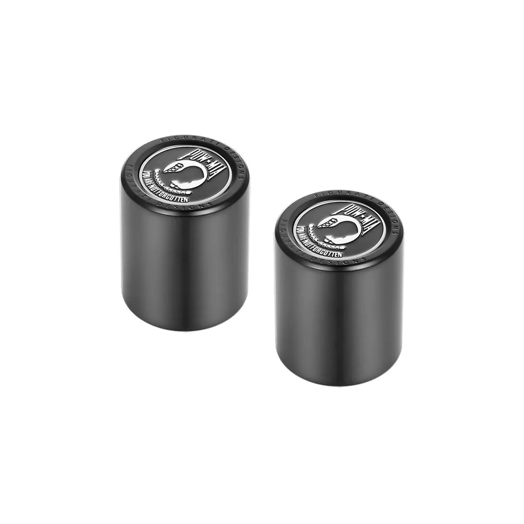 Harley-Davidson Rustfrit Stål i Sort POW MIA Docking Hardware
