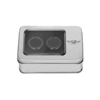 Harley-Davidson Rustfrit Stål i Sort Docking Cover 27.2/32 (Short Fat)