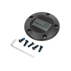 Harley-Davidson Rustfrit Stål i Sort Tynd Grøn Linje Amerikansk Flag - "Reversed Twin Cam Timing Cover"