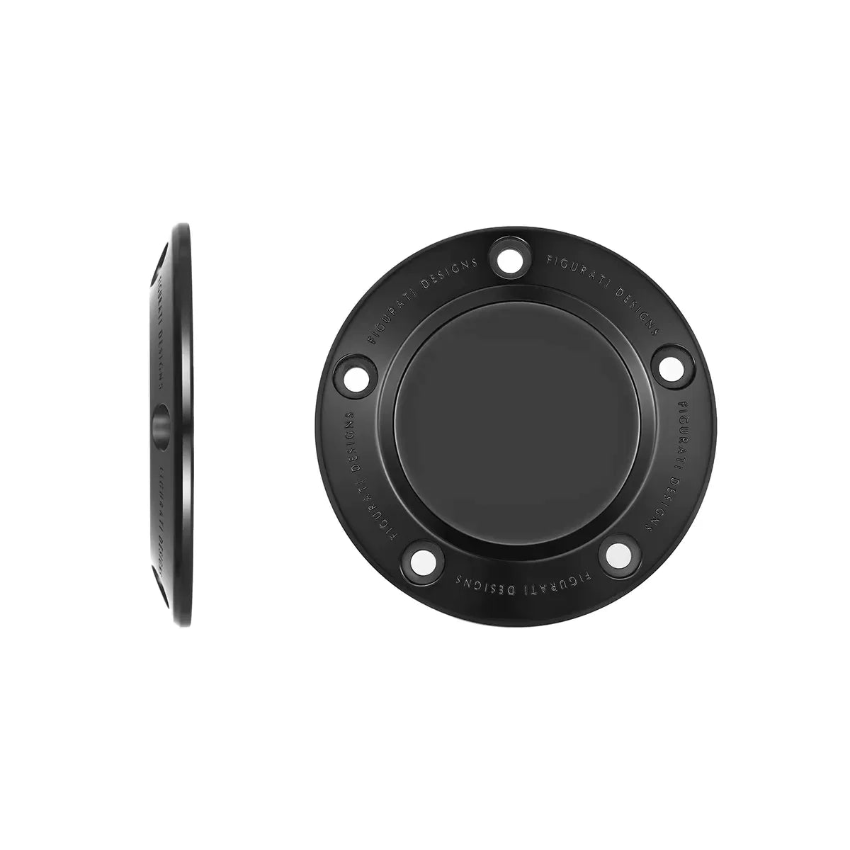 Harley-Davidson Rustfrit Stål i Sort Twin Cam Tændrør Cover