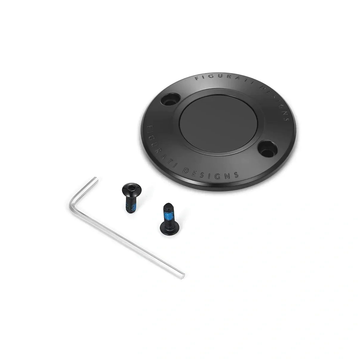 Harley-Davidson Rustfrit Stål i Sort M8 Timing Cover