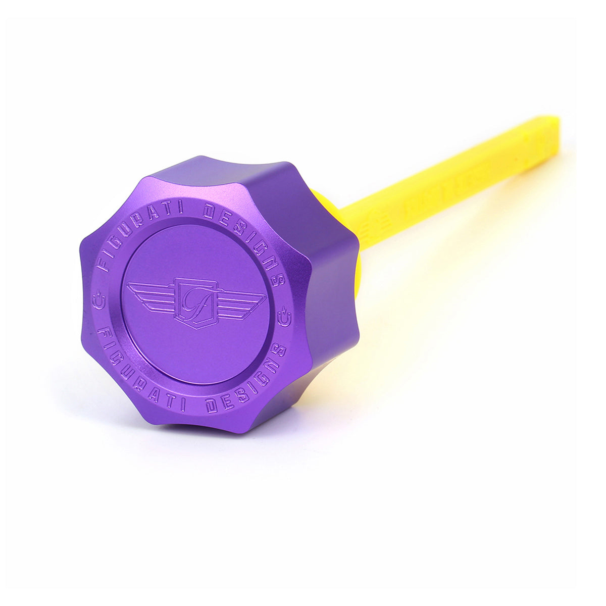 Alu Motor Oliepind til Harley-Davidson Touring M8 (2017-2025) - Buet Lilla