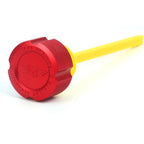 Alu Motor Oliepind til Harley-Davidson Touring M8 (2017-2025) - Rillet Rød