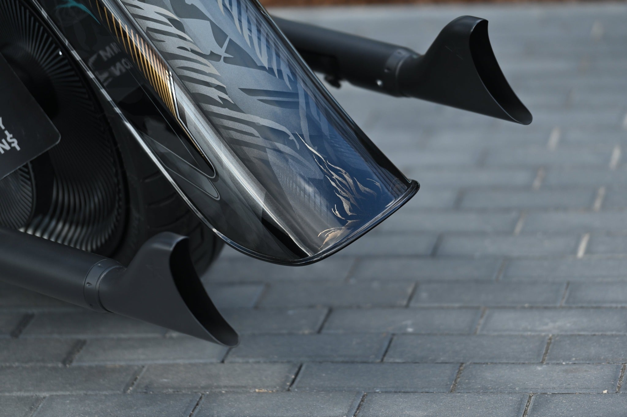 Chicano style Stretched Rear Fender for  Harley Davidson Softail 2018-2024 models
