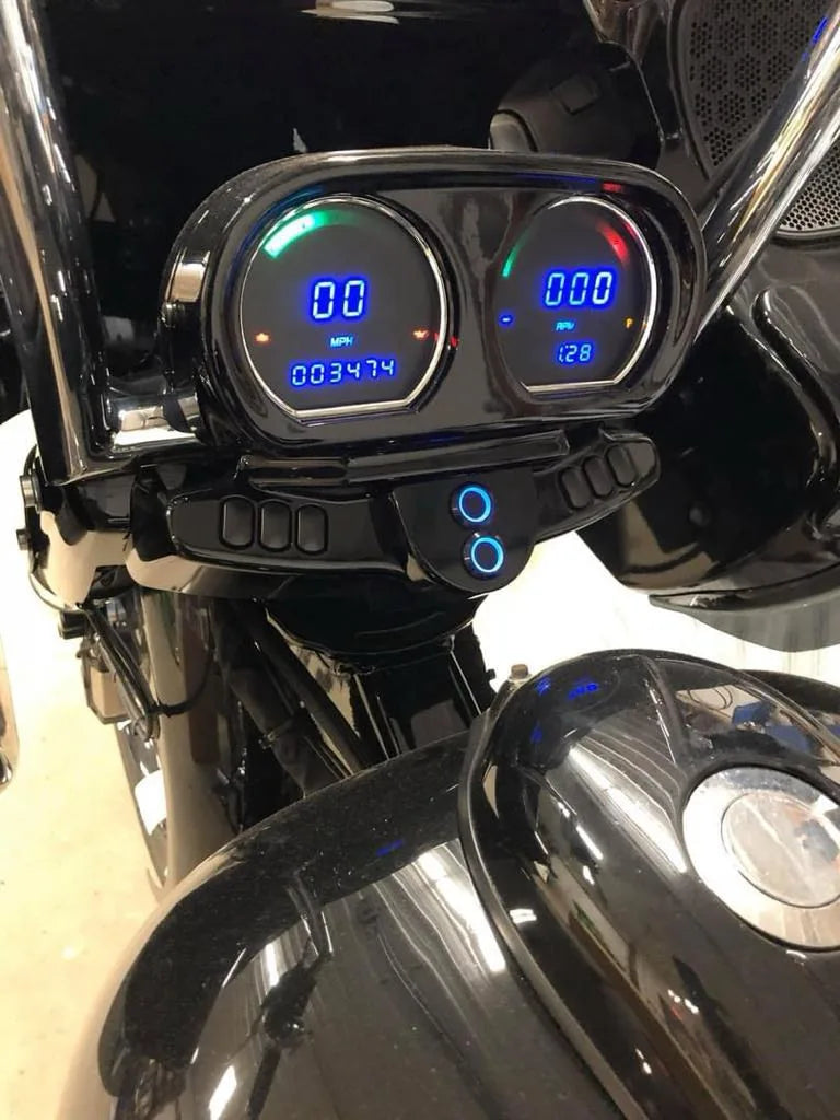 FULL BLAST Soft-Touch tændingspanel til Harley-Davidson Street Glide & Electra Glide 2014-2023