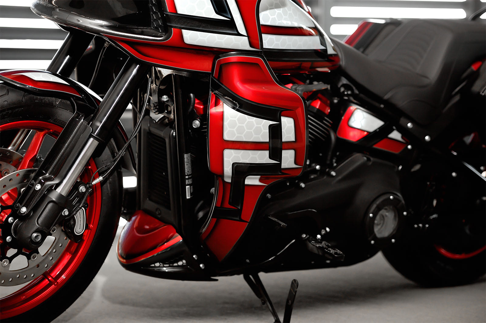 Inception Series Bolt On FXR Style Clubstyle Fairing for Harley Davidson Softail 2018 up models