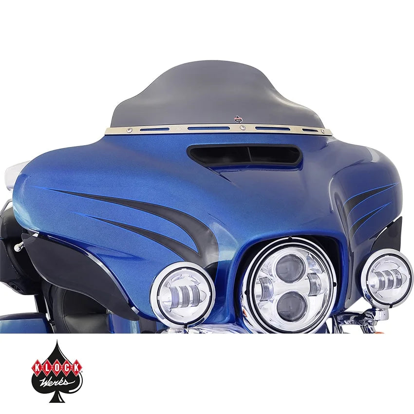 KLOCK WERKS FLARE VINDSKÆRM (H-D STREET/ELECTRA GLIDE 14-24)