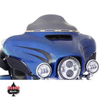 KLOCK WERKS FLARE VINDSKÆRM (H-D STREET/ELECTRA GLIDE 14-24)