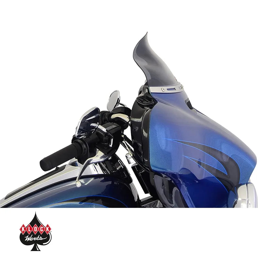 KLOCK WERKS FLARE VINDSKÆRM (H-D STREET/ELECTRA GLIDE 14-24)