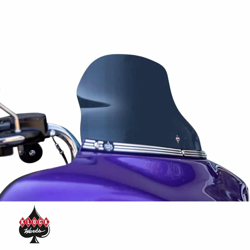 KLOCK WERKS FLARE VINDSKÆRM (H-D STREET/ELECTRA GLIDE 98-13)