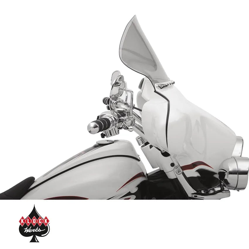 KLOCK WERKS FLARE VINDSKÆRM (H-D STREET/ELECTRA GLIDE 98-13)