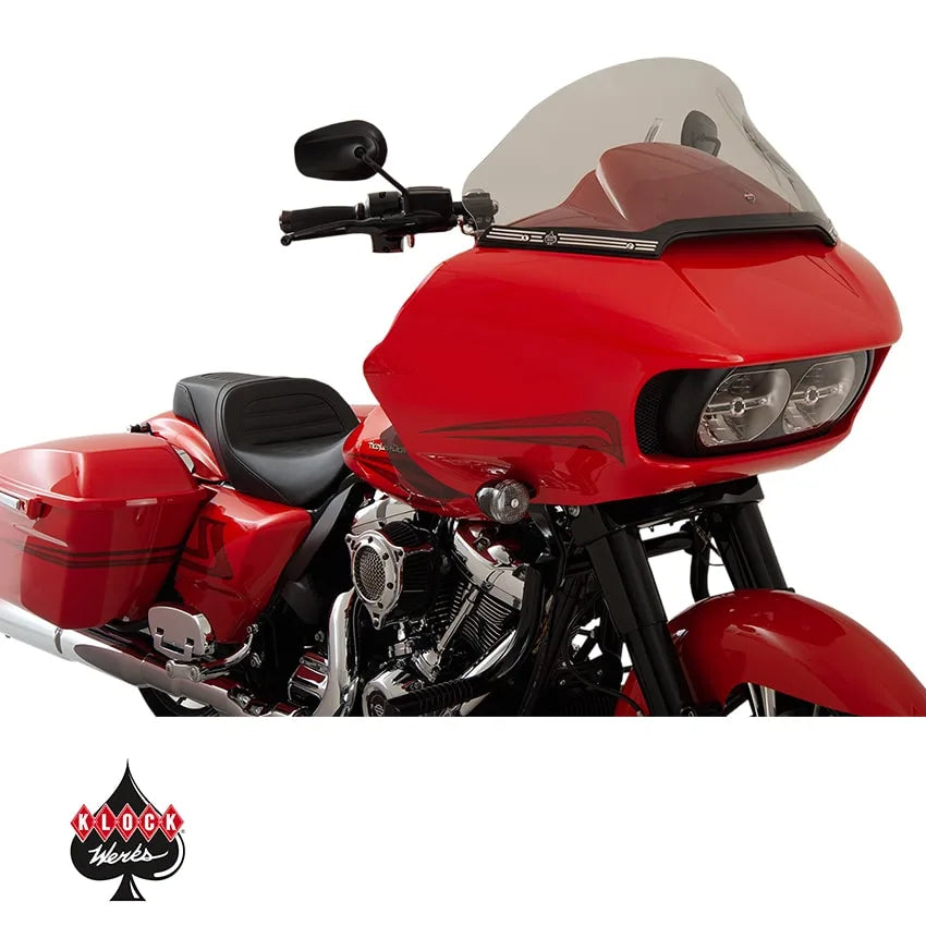 KLOCK WERKS FLARE VINDSKÆRM (H-D ROAD GLIDE 15-23)