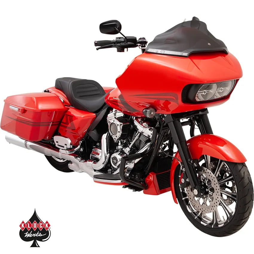 KLOCK WERKS FLARE VINDSKÆRM (H-D ROAD GLIDE 15-23)