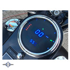 Dakota Digital MLX-2000 digitale instrumenter til H-D Softail, Dyna & Touring (1999-2003)