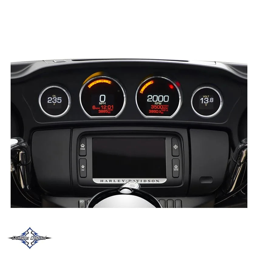 Dakota Digital MLX-8414 digitale instrumenter til Harley-Davidson Touring (2014-2023)