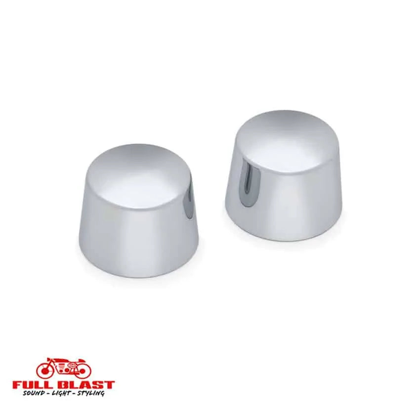 FULL BLAST – Front Akselmøtrik Tapered Cover Sæt – Chrome