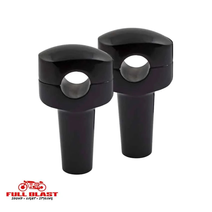 FULL BLAST – Risers til 25mm styr i Sort